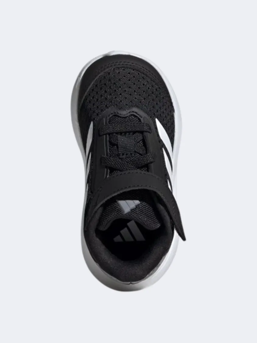 Adidas Duramo 2 Infant Unisex Sportswear Shoes Black/White/Grey Adult Ease