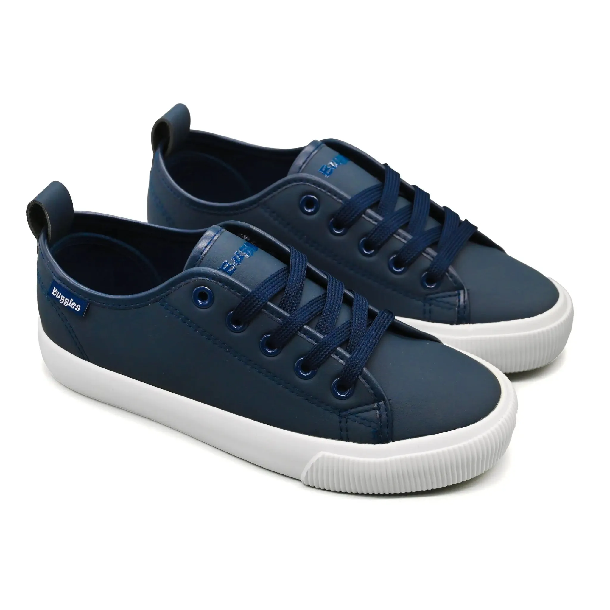 Buggies Jack Kids Shoes - Navy Blue Toe box