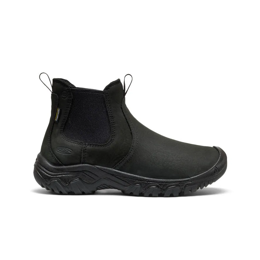 Energy Core Run Free Women's Greta II Waterproof Chelsea  |  Black/Black