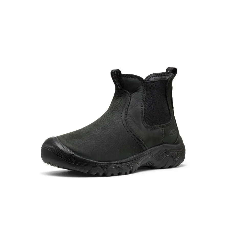 Daily Essential Fight Mode Women's Greta II Waterproof Chelsea  |  Black/Black