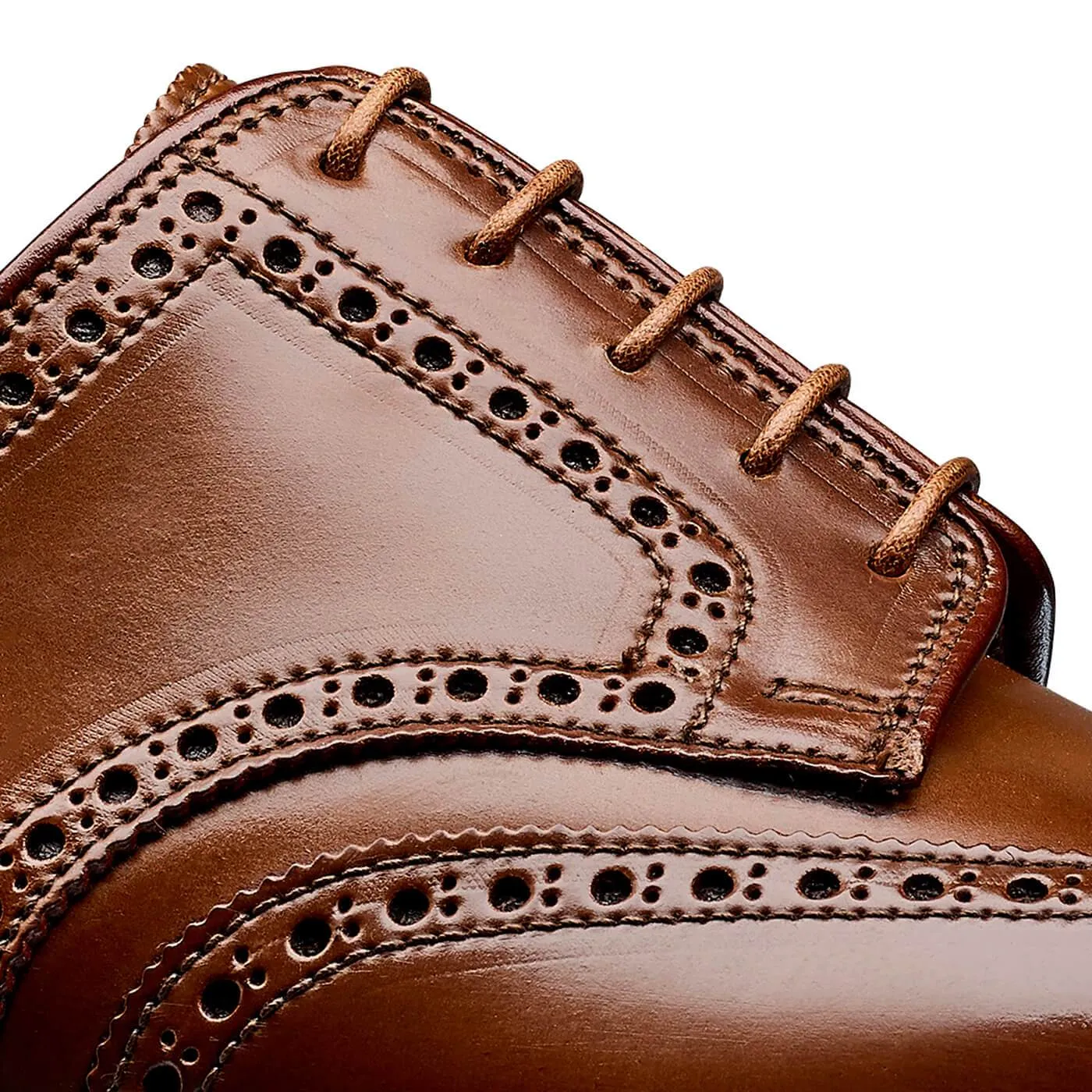 Quiet Move elegant curve Pembroke Whisky Cordovan