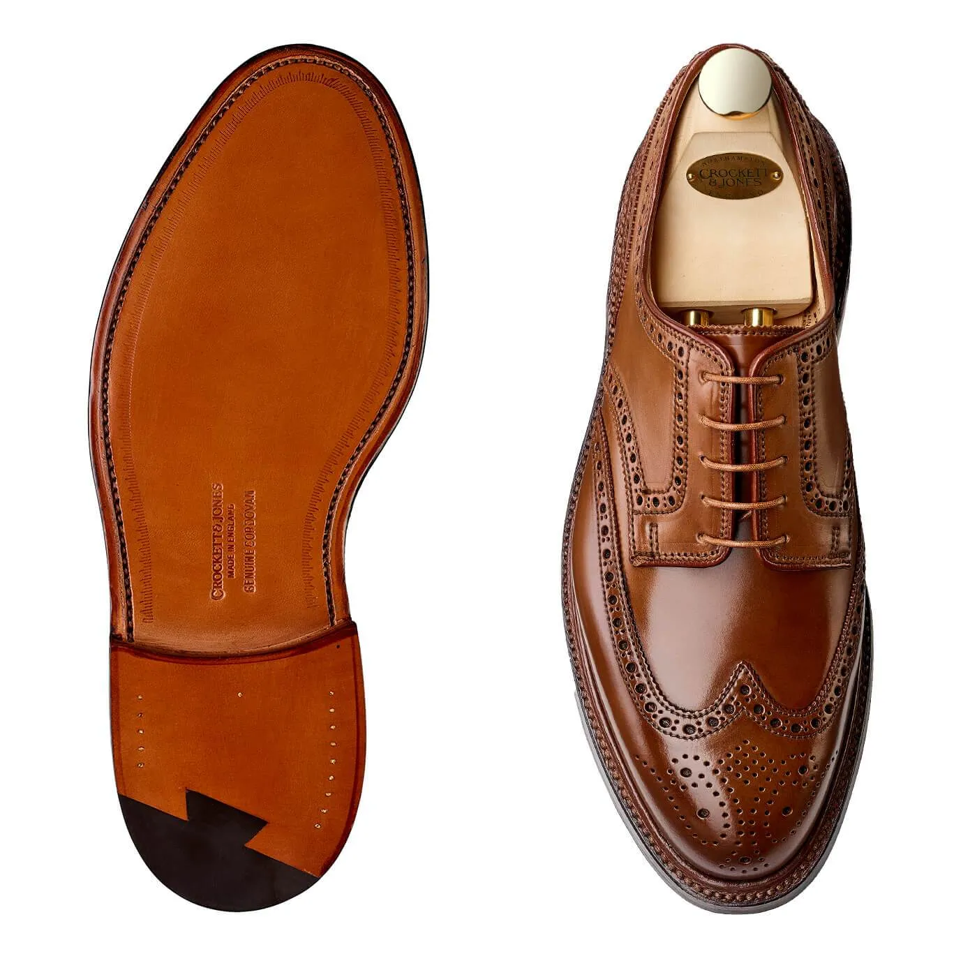 Bold Stitching Everyday Wear Pembroke Whisky Cordovan