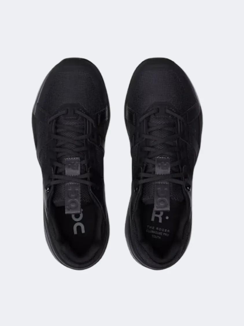 On The Roger Clubhouse Pro Gs-Boys Lifestyle Sneakers Black Quick Fit