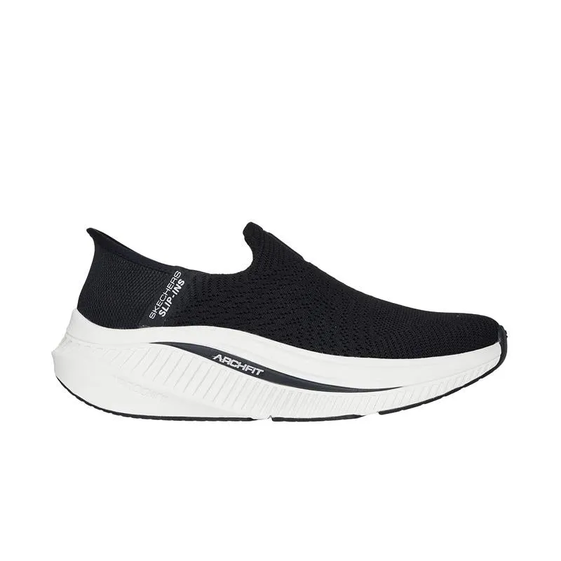SLIP-INS: GO WALK MAX CUSH ARCH FIT - 125586/BKW Day Comfort Shoes Comfy Style