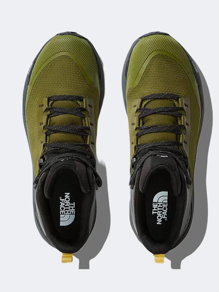 The North Face Vectiv Exploris 2 Men Hiking Boots Forest Olive/Black Harsh Terrain Trail Master Boots