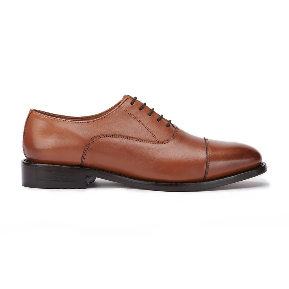 Oxford Shoe - Brown Breathable Material