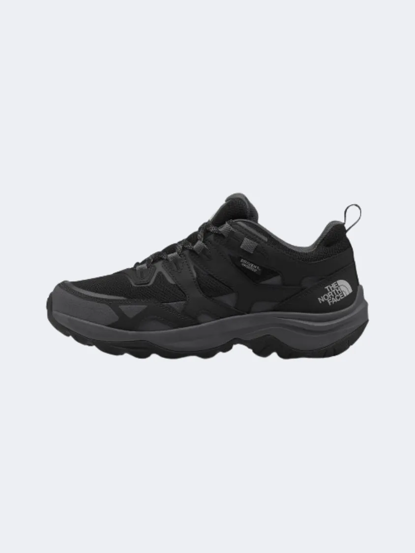 The North Face Hedgehog 3 Waterproof Men Hiking Boots Black/Asphalt Grey Rocky Climb Boots Mountain Trail
