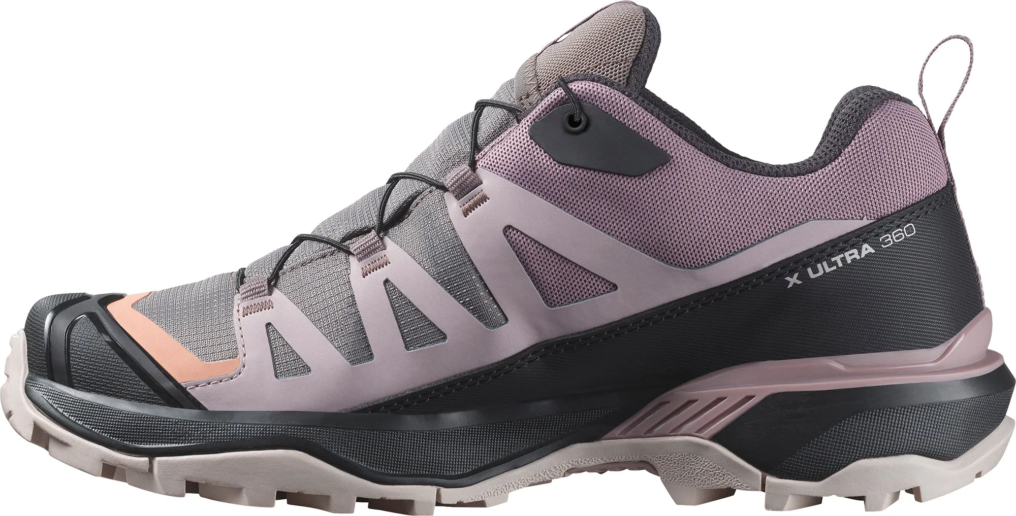 Salomon X Ultra 360 GORE-TEX Womens Walking Shoes - Grey Stone Path