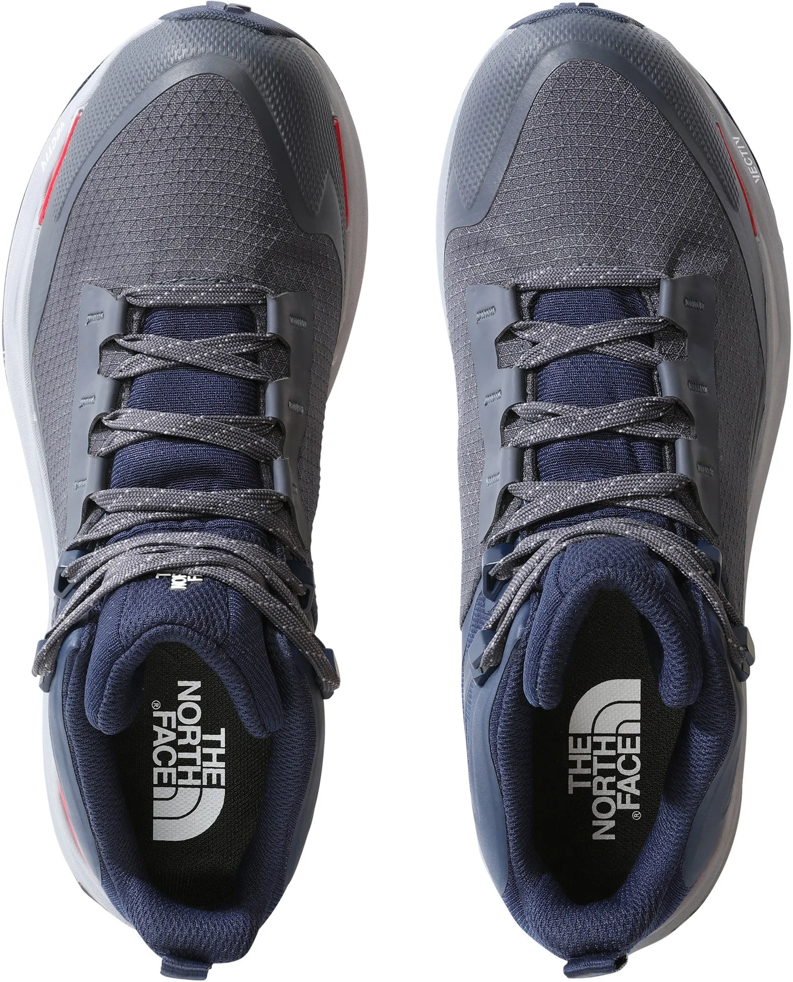 The North Face Vectiv Exploris II Mid FutureLight Mens Walking Boots - Grey Outdoor Protection Comfort Footwear