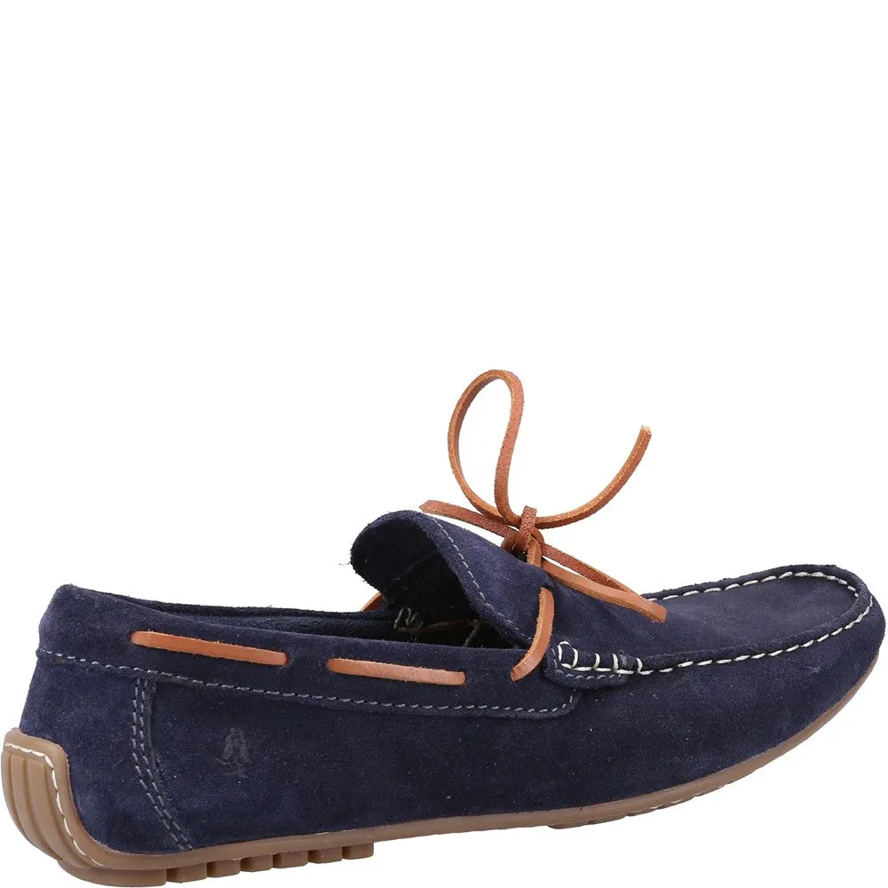 True Guard Navy Reuben Boat Shoes