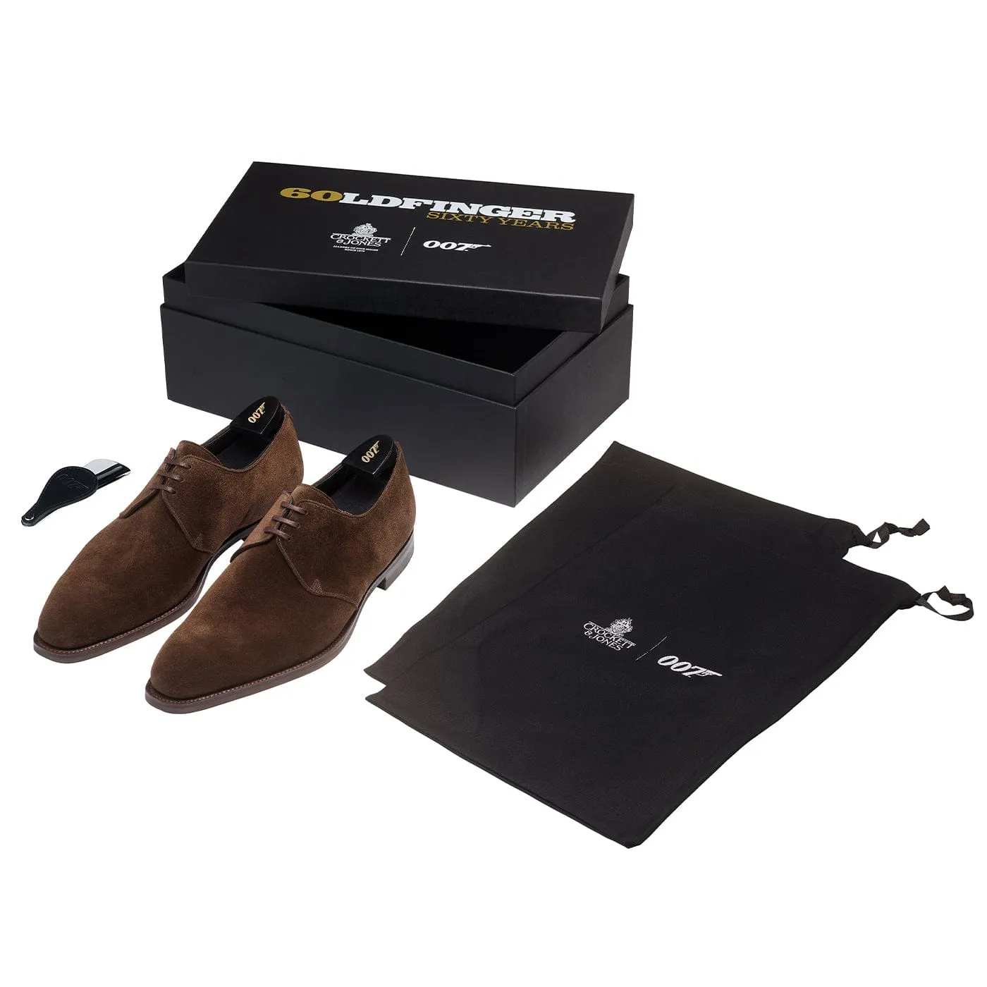 Stylish Pick Highbury 2 Dark Brown Calf Suede