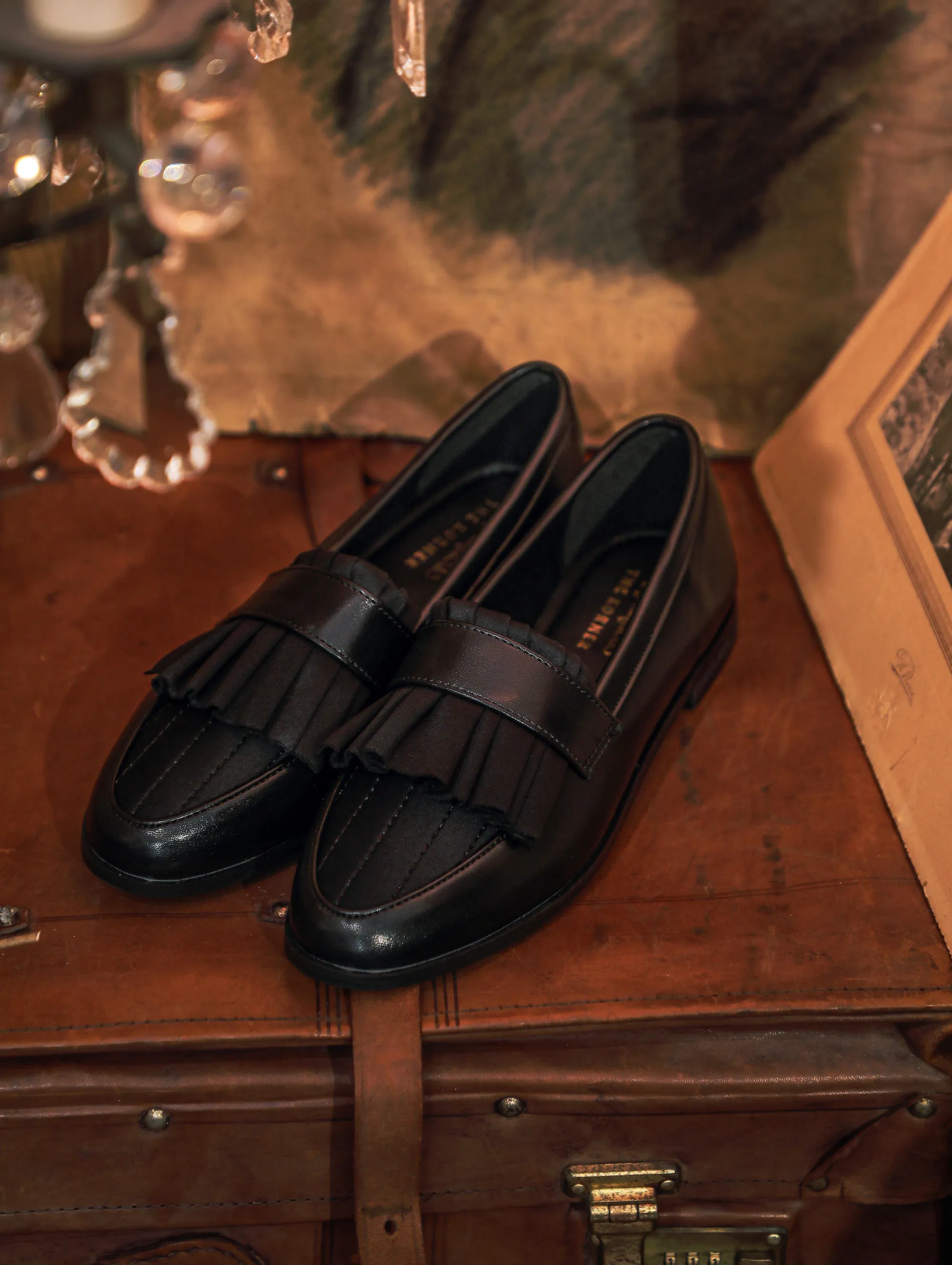 Mariah Loafers - Black (BLK) Lace Up