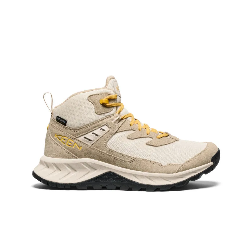 Women's Hightrail Waterproof Hiking Boot  |  Birch/Daffodil Stability Focus Balanced Base