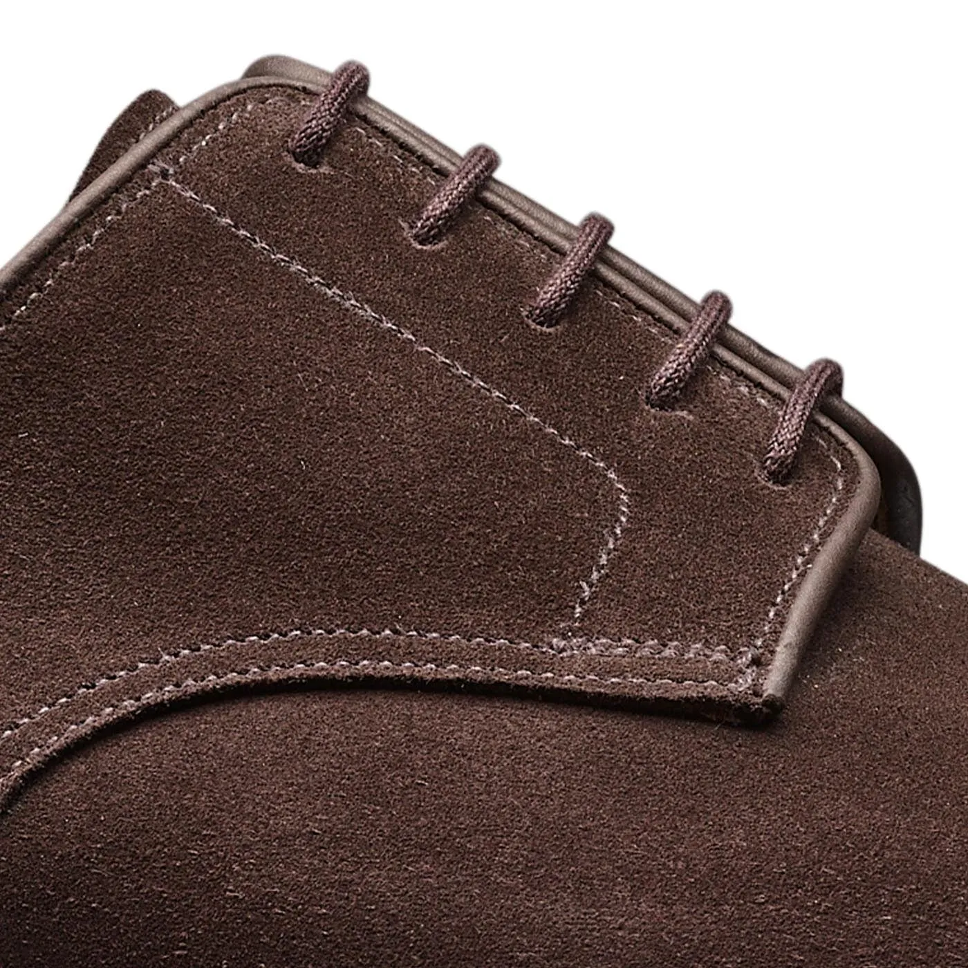 Foot Comfort Slip On Style Bradford Dark Oak Suede (E Fitting)