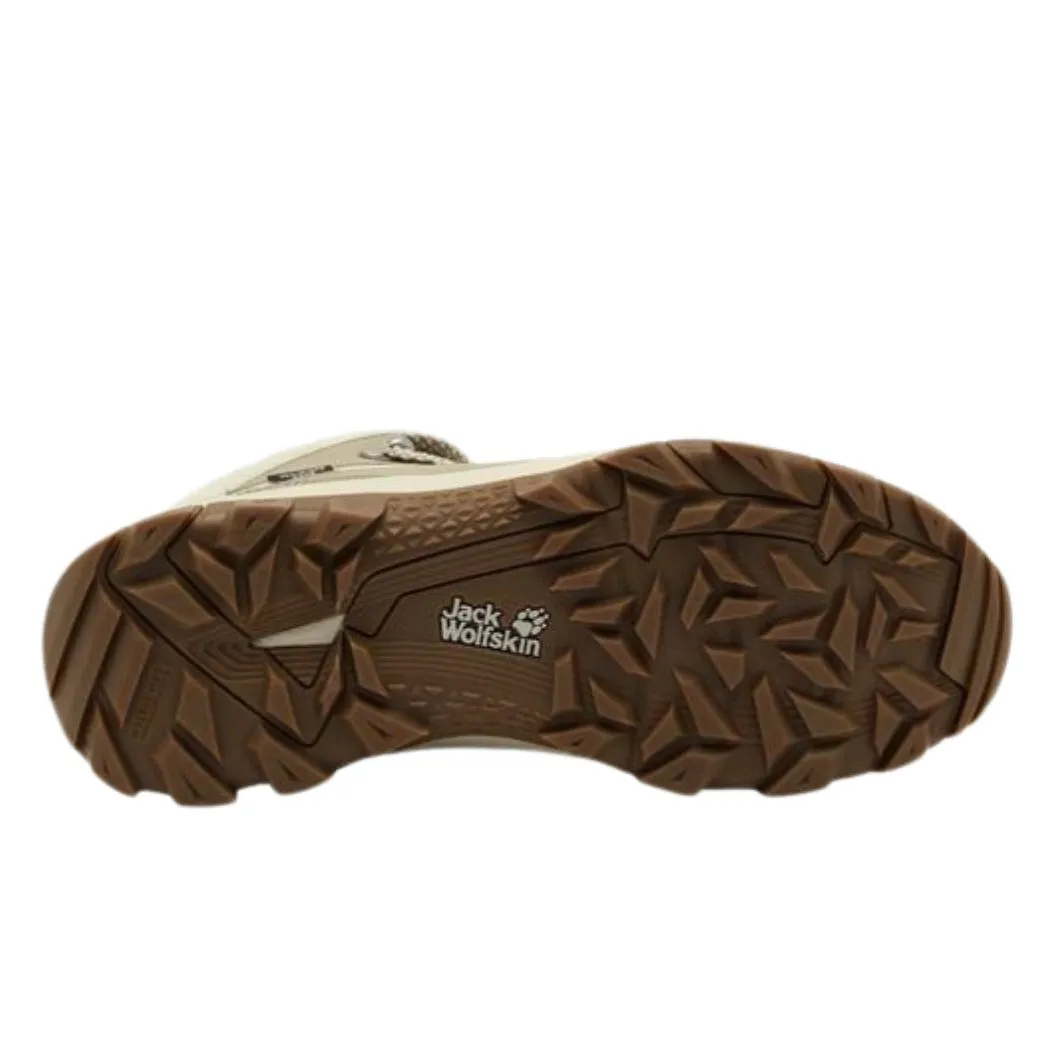 jack wolfskin Everquest Texapore Mid Women's Waterproof Winter Shoes Court Fast