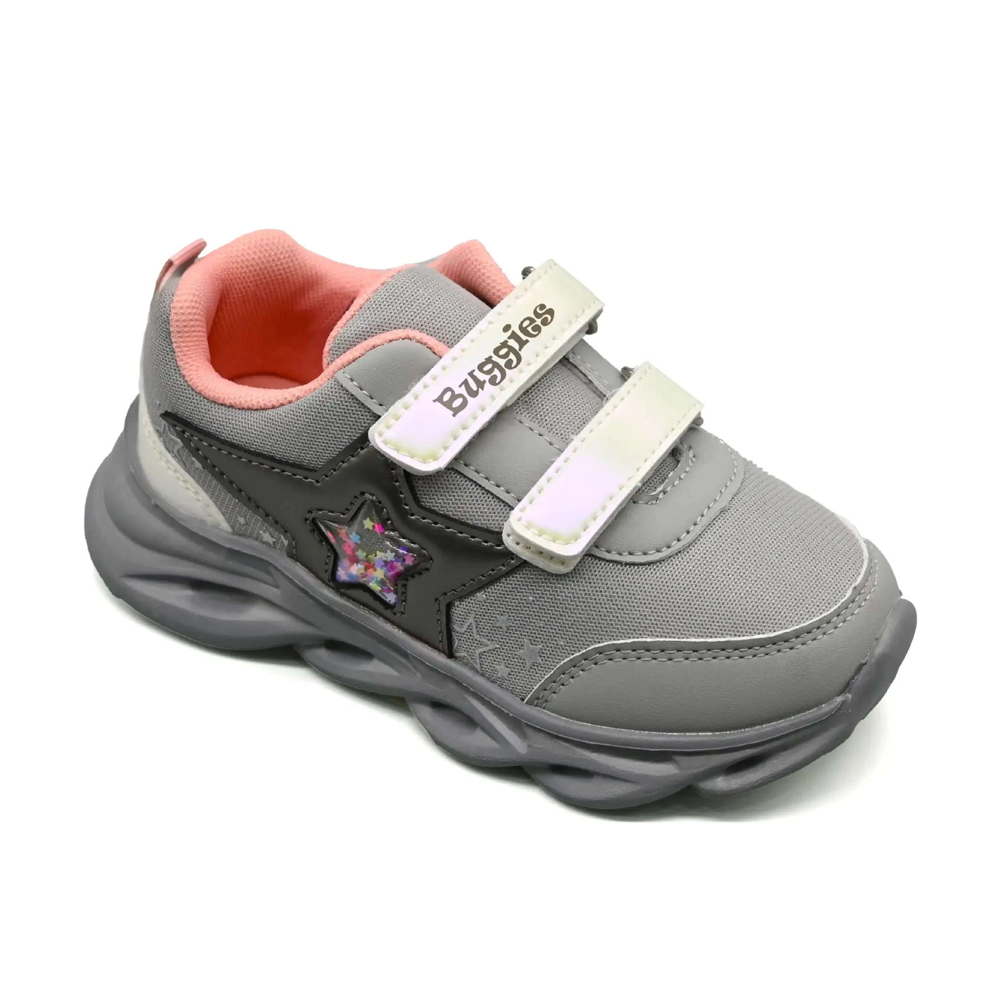 Lifestyle Fit Energy return Buggies Mia Kids Shoes - Grey/Lilac