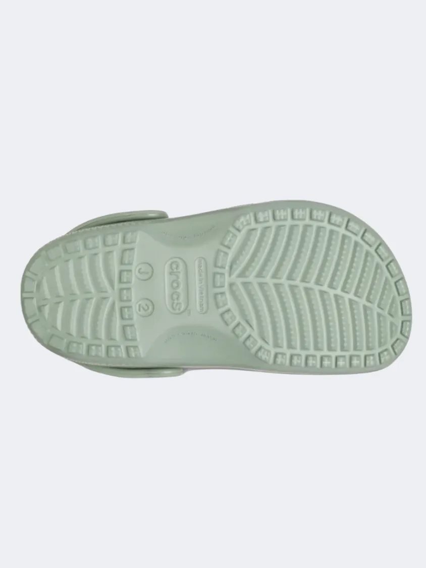 Angel Glow Comfort Enhancement Crocs Classic Clog Kids-Unisex Lifestyle Slippers Moss