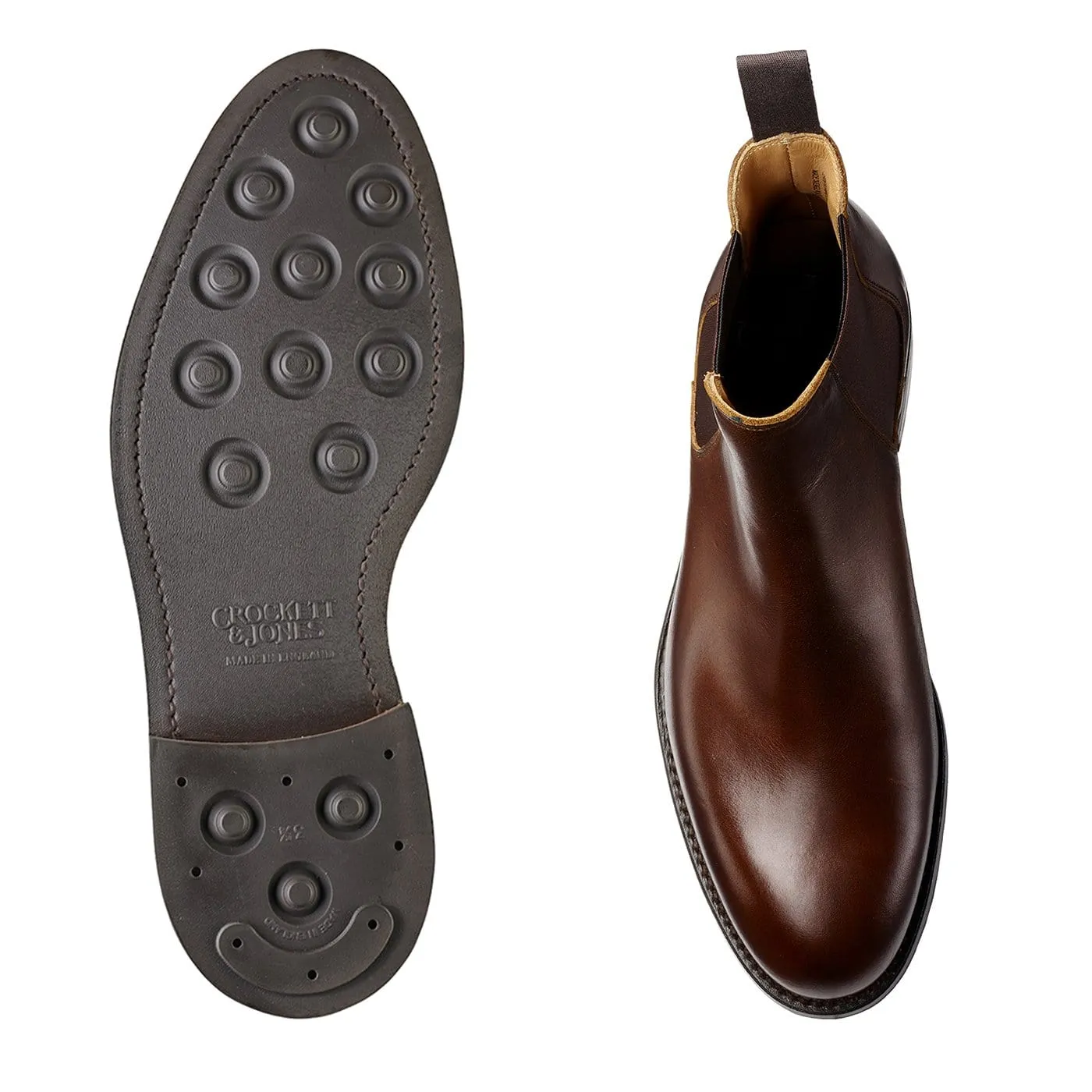 Chelsea 5 Dark Brown Wax Calf Go Anywhere Chic And Easy