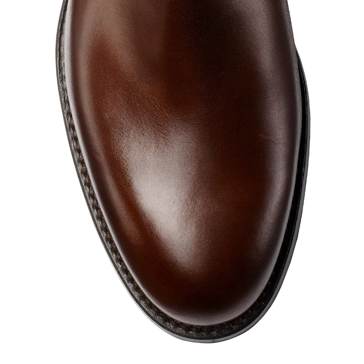 Chelsea 5 Dark Brown Wax Calf Leather Chic