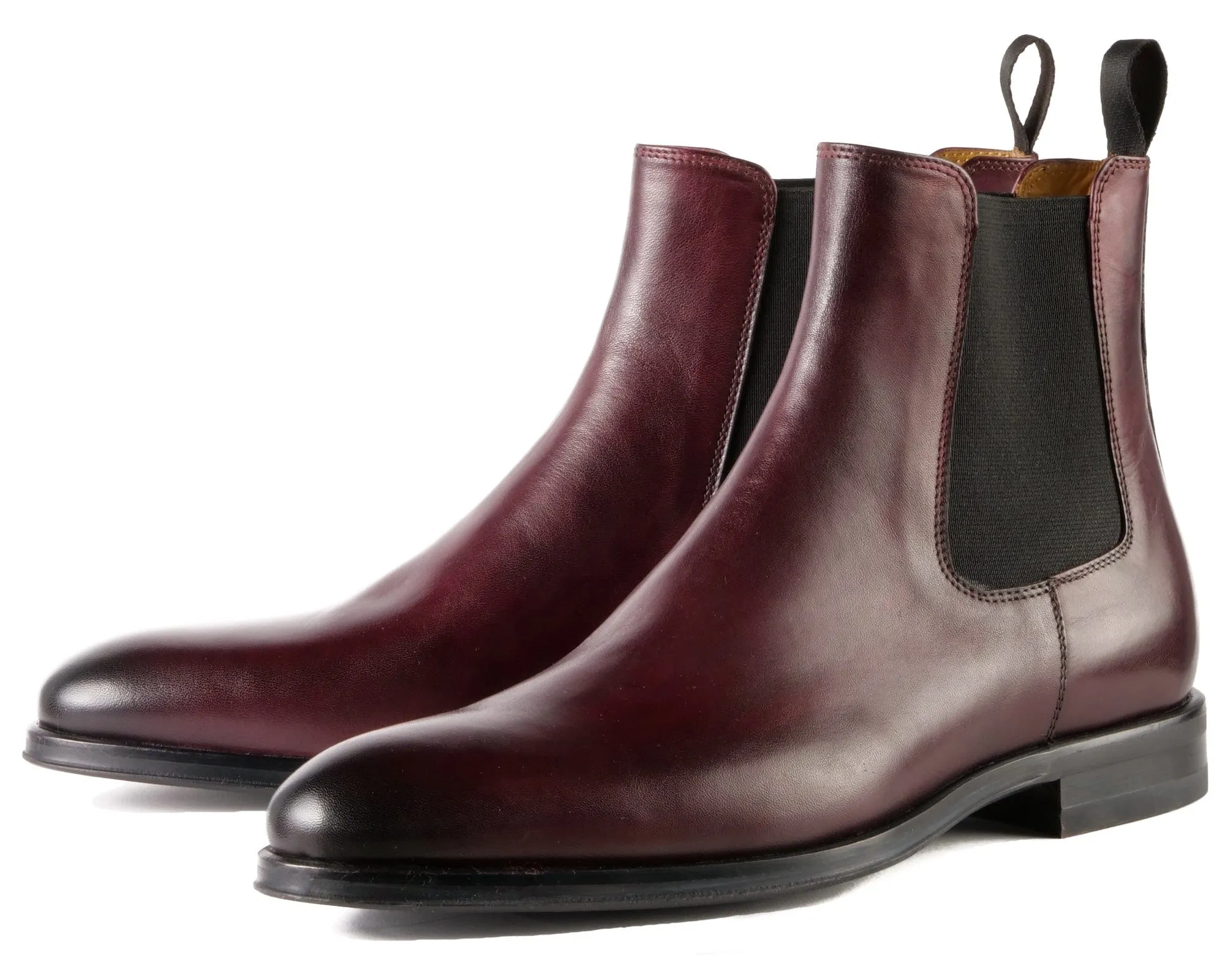 Eastwood Chelsea Boot Oxblood Vibram Walk-In-Style