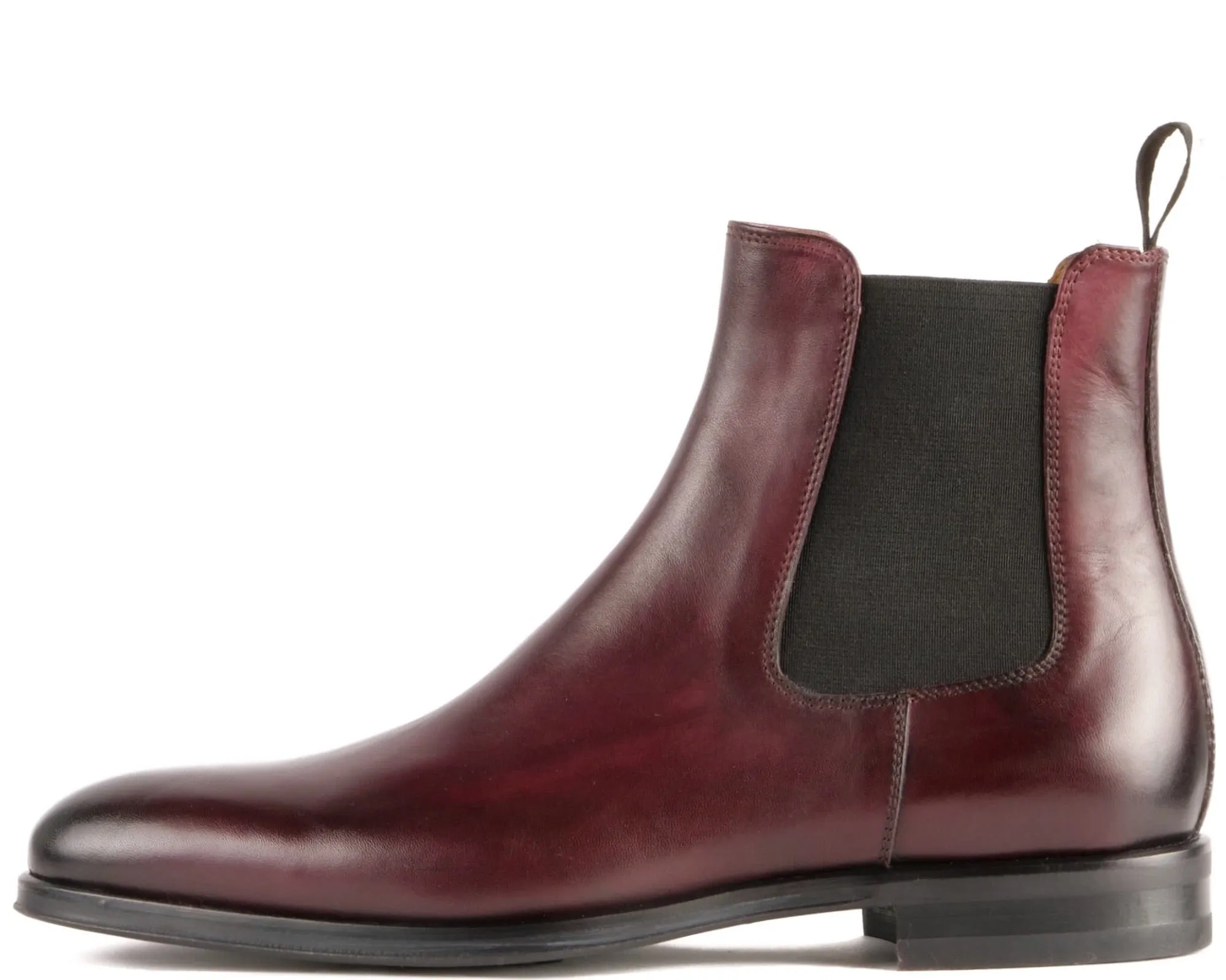 Soft Lining Chic Boot Style Eastwood Chelsea Boot Oxblood Vibram