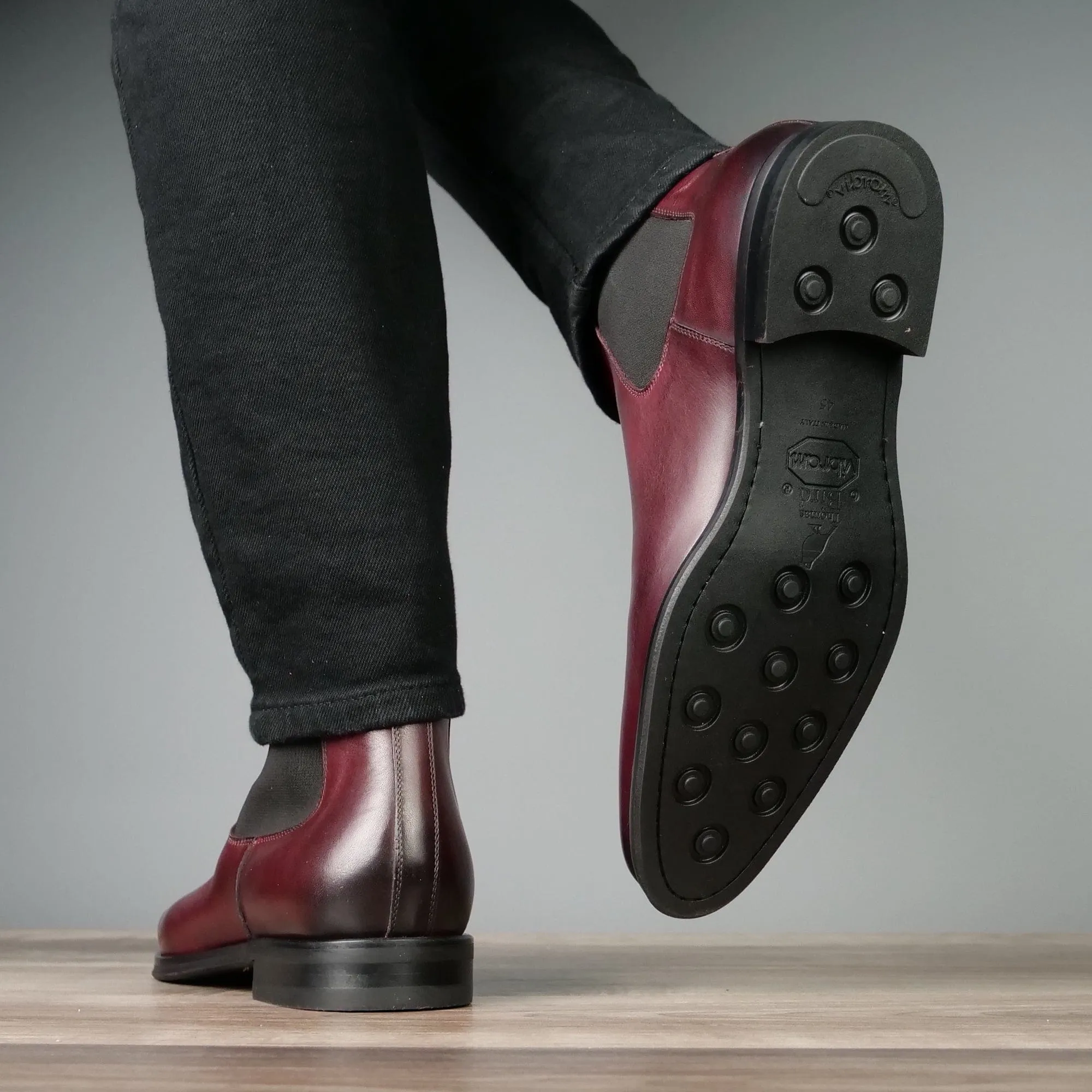 Eastwood Chelsea Boot Oxblood Vibram Smart Casual Look Winter Comfort