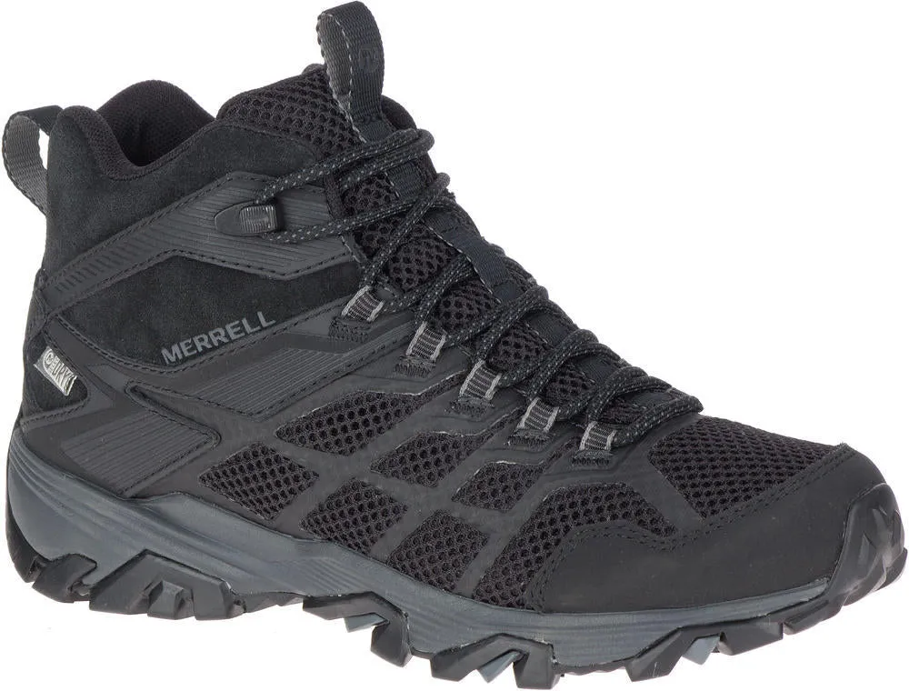 Merrell Moab FST 2 Ice  Thermo Womens Walking Boots - Black Stable Step Design Cold Weather