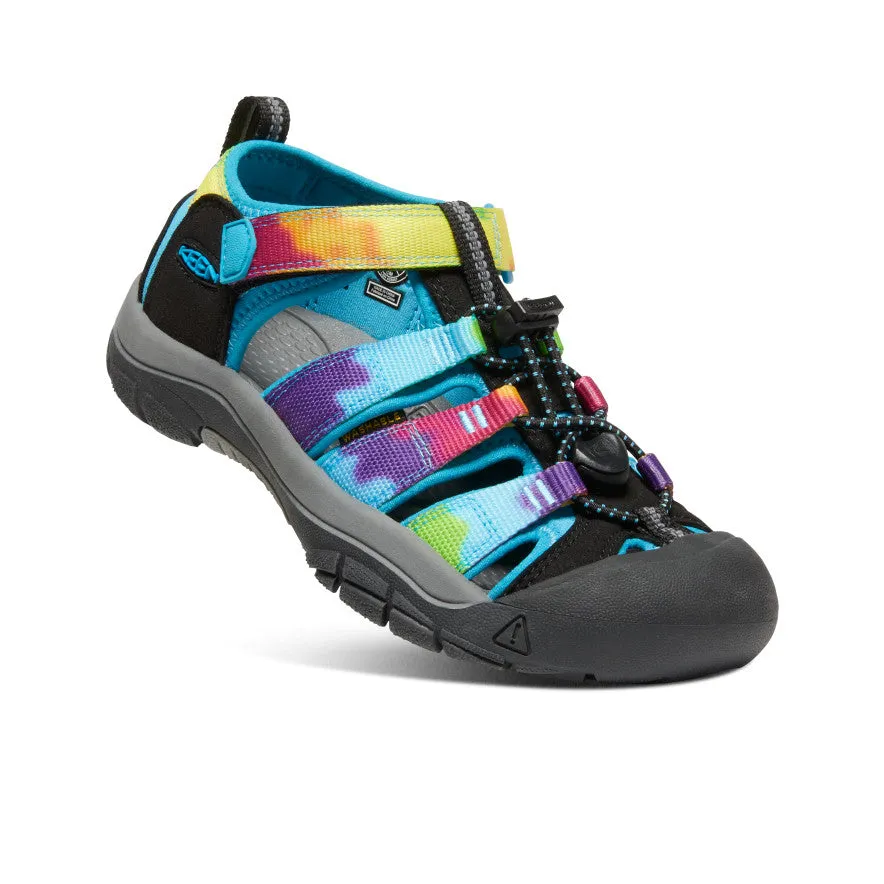 Big Kids' Newport H2  |  Rainbow Tie Dye Cushioned Comfort
