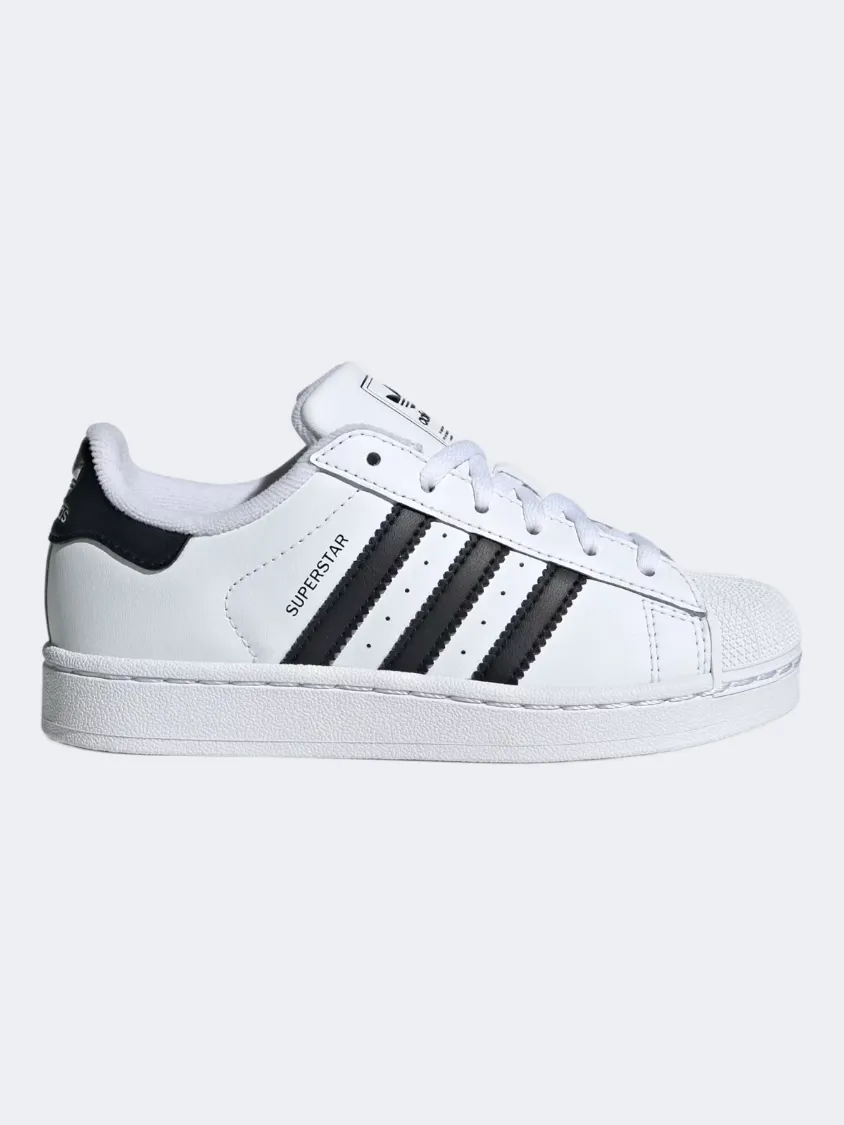 Adidas Superstar Ii Ps Original Shoes White/Core Black Swim Edge