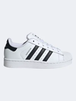 Adidas Superstar Ii Ps Original Shoes White/Core Black Swim Edge