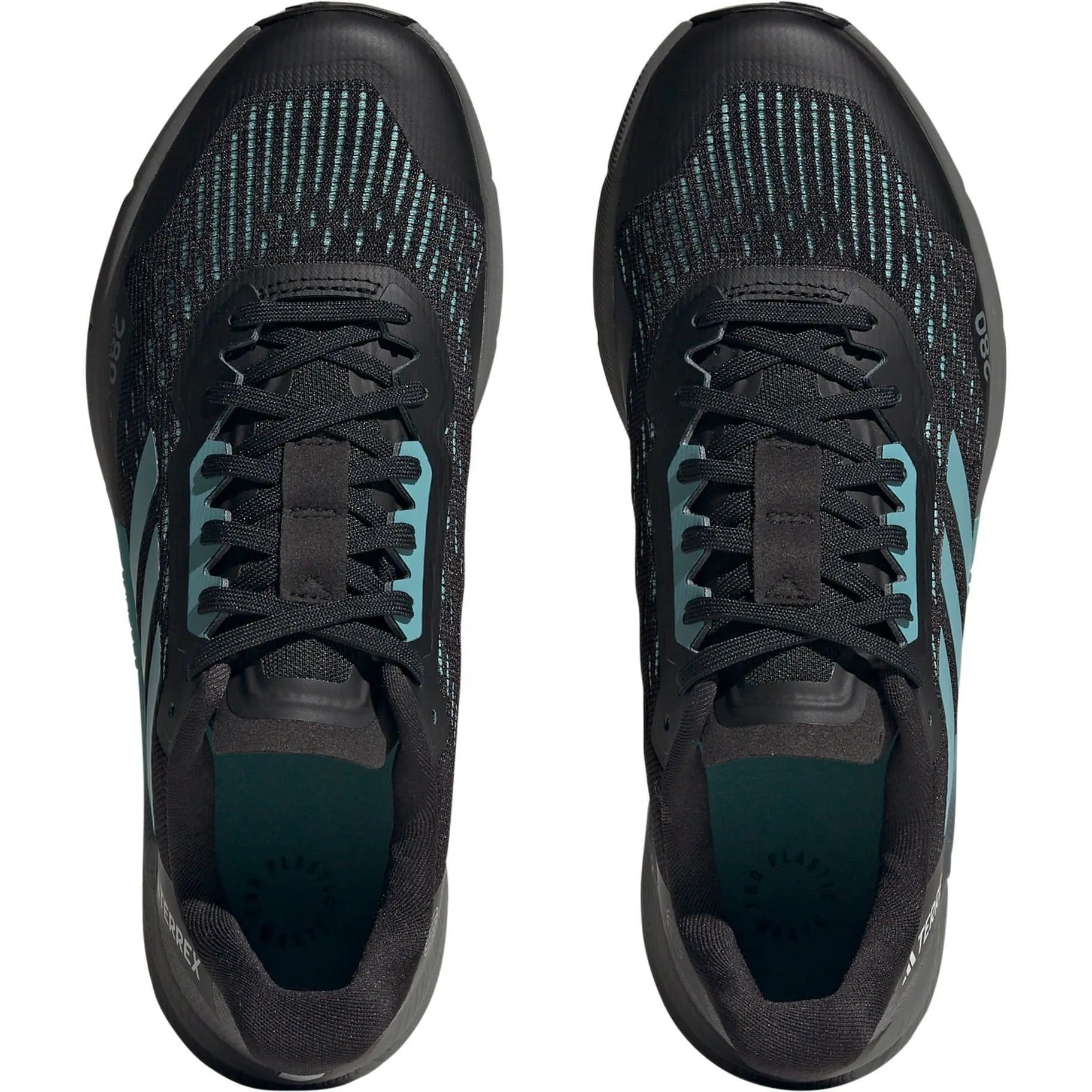 adidas Terrex Agravic Flow 2.0 Womens Running Shoes - Black Ultra Support Anti Shock