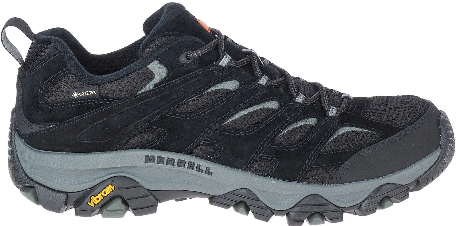 Steep Trail Merrell Moab 3 GORE-TEX Mens Walking Shoes - Black
