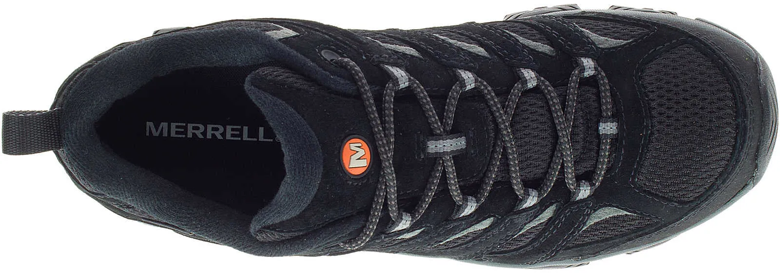 Flat Trail Merrell Moab 3 GORE-TEX Mens Walking Shoes - Black