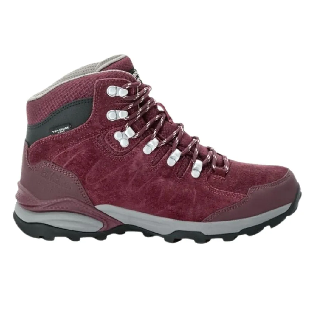 Ocean Walk Soul Step jack wolfskin Refugio Mid Women's Waterproof Hiking Shoes