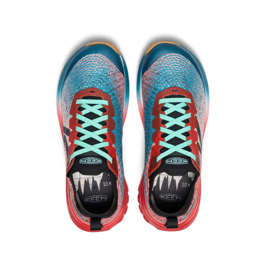 Soft Land Story Glow Women's Seek Trail Running Shoe  |  Grenadine/Ocean Depths