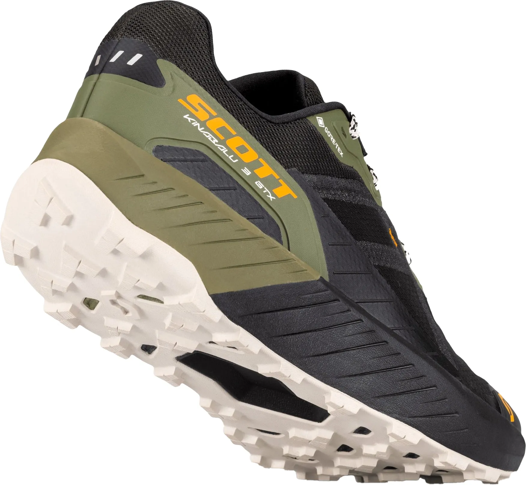 Scott Kinabalu 3 GORE-TEX Mens Trail Running Shoes - Black Elastic Sole Form Balance