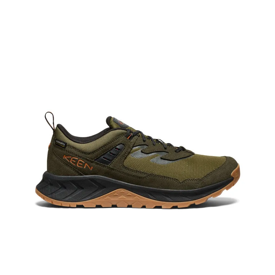 Dynamic Steps Men's Hightrail Waterproof Hiking Shoe  |  Winter Moss/Gold Flame