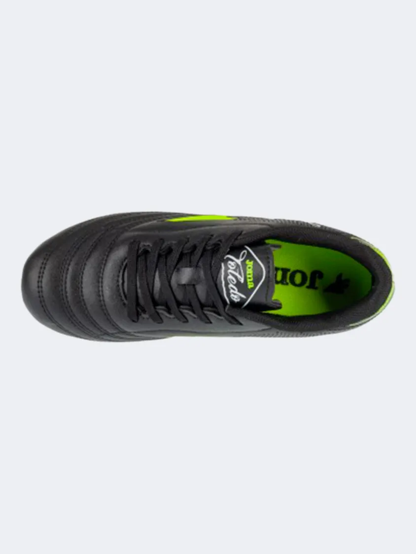 Joma Toledo Jr 2501 Kids Football Shoes Green padded tongue shoes
