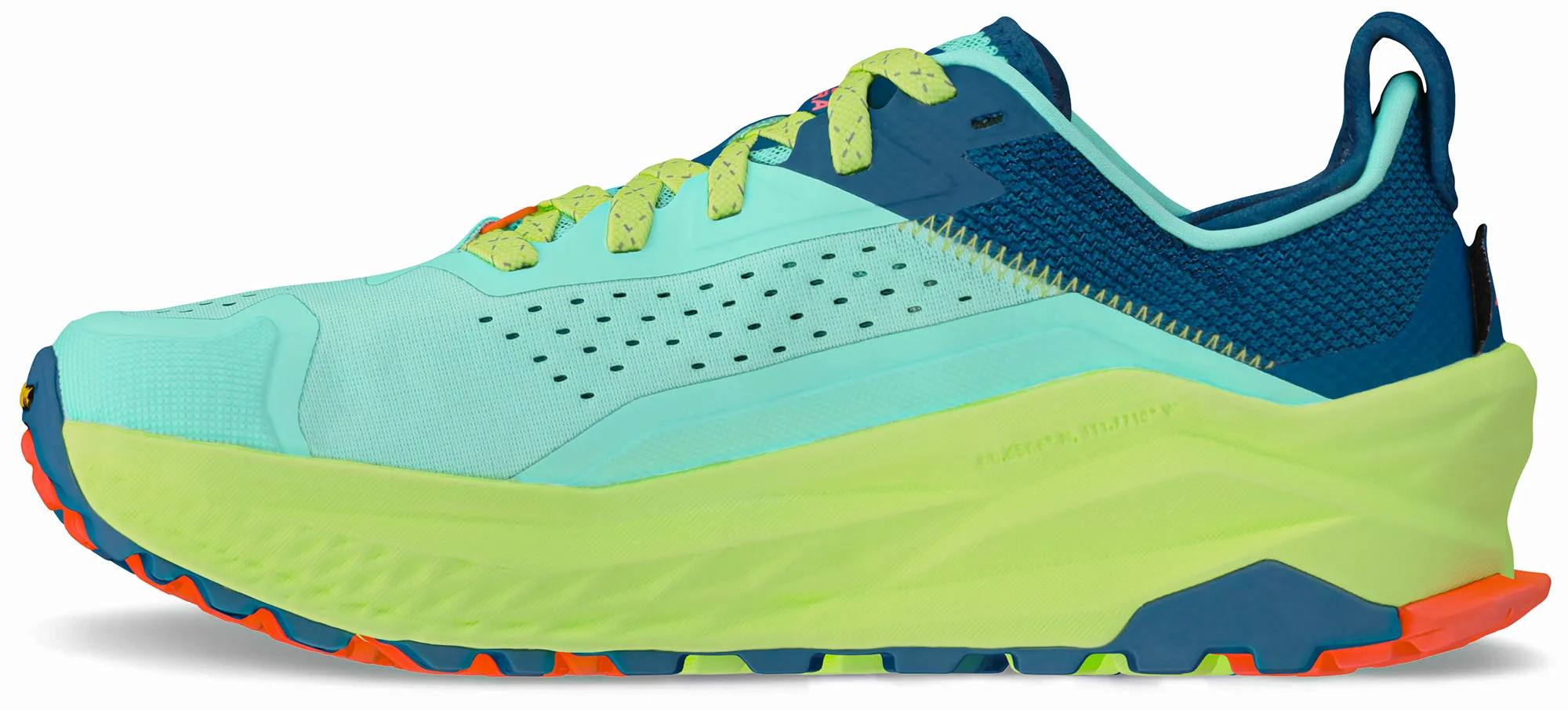Altra Olympus 6 Womens Trail Running Shoes - Green Designed to complement barefoot strength exercises Soft Movement
