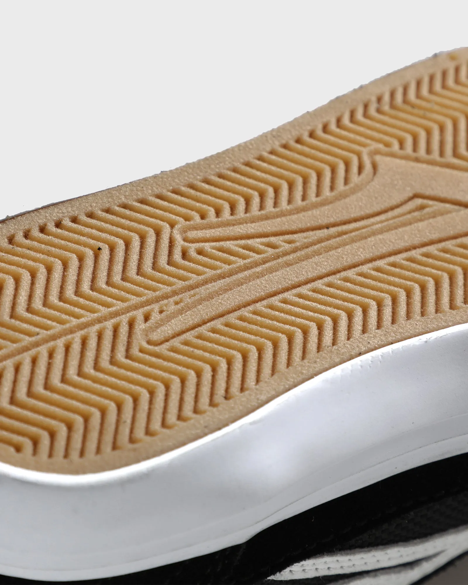 Rubber Sole Cambridge Kids - Black/White Suede