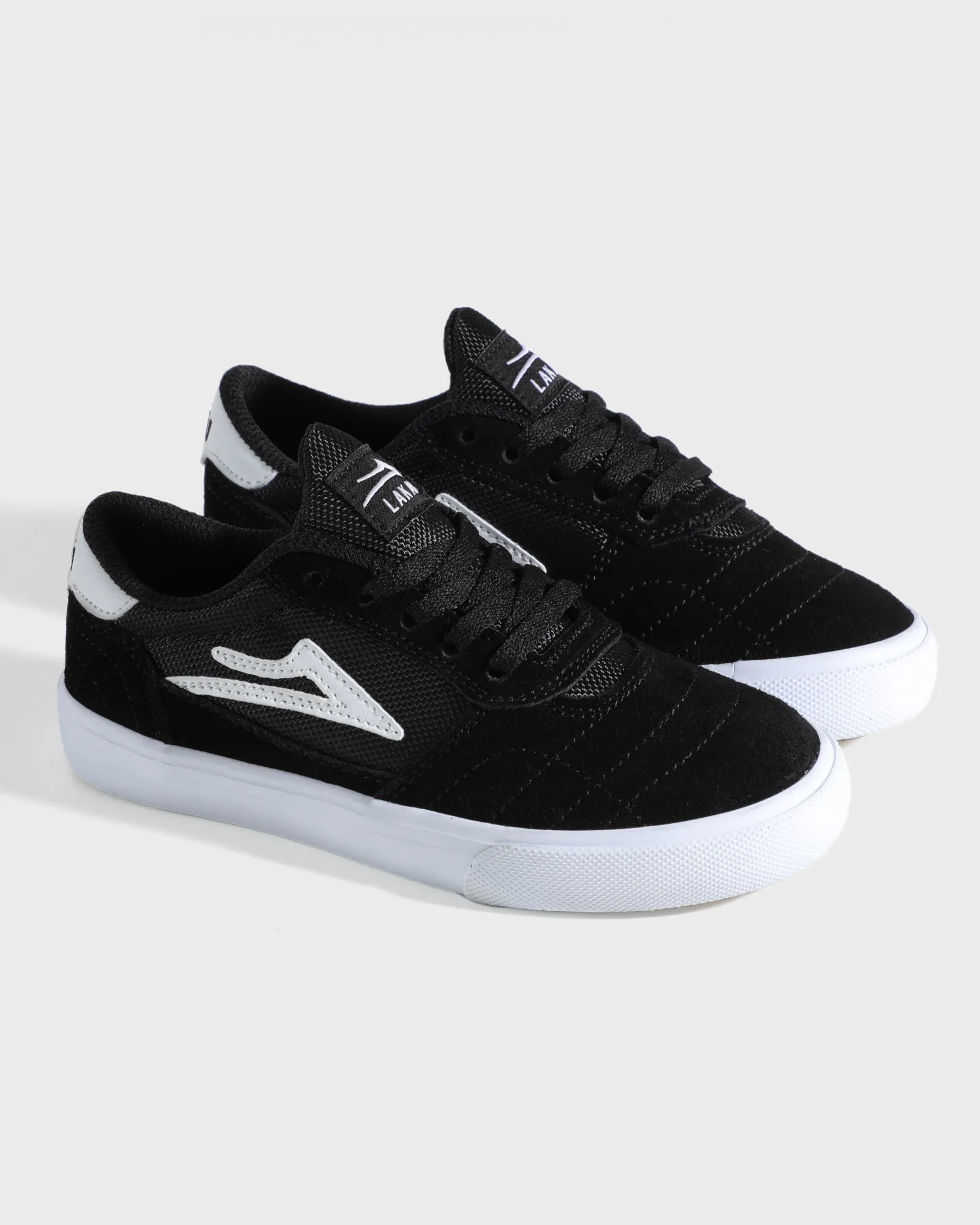 Pilates Cool Clean Step Cambridge Kids - Black/White Suede