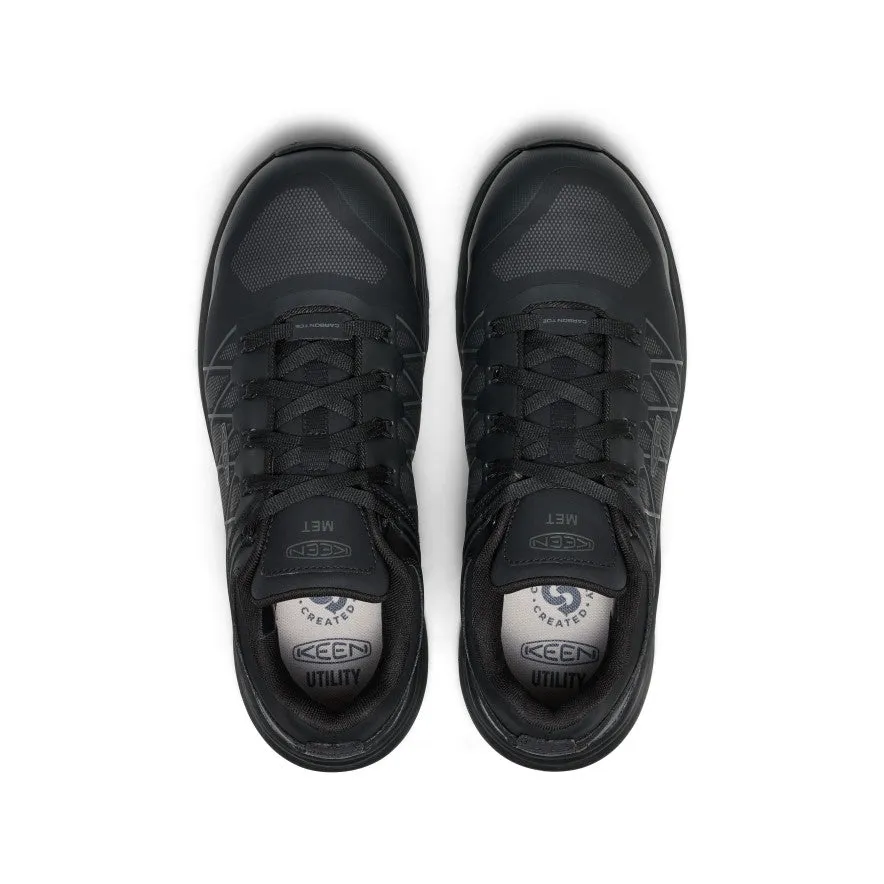 Men's Vista Energy XT Work Sneaker INT MET (Carbon Toe)  |  Black/Magnet Block Walk