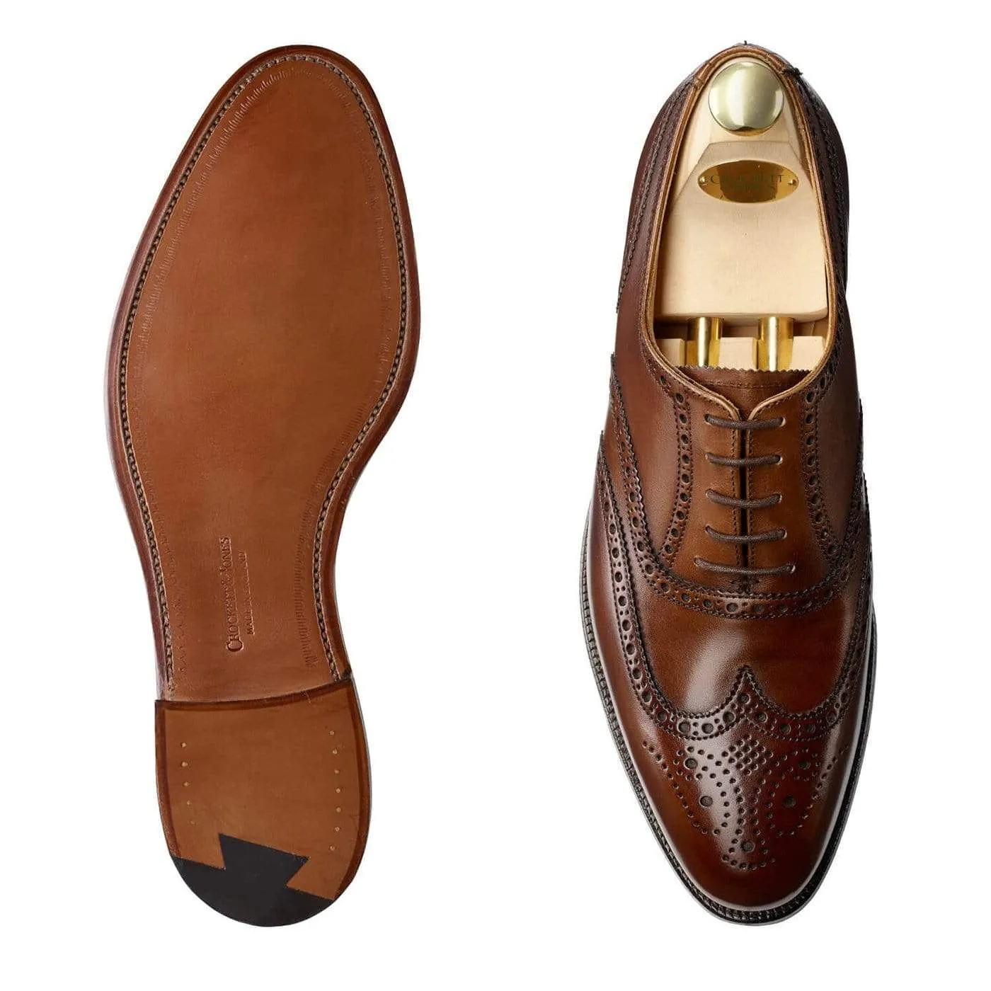 Quick Walk Finsbury Dark Brown Burnished Calf