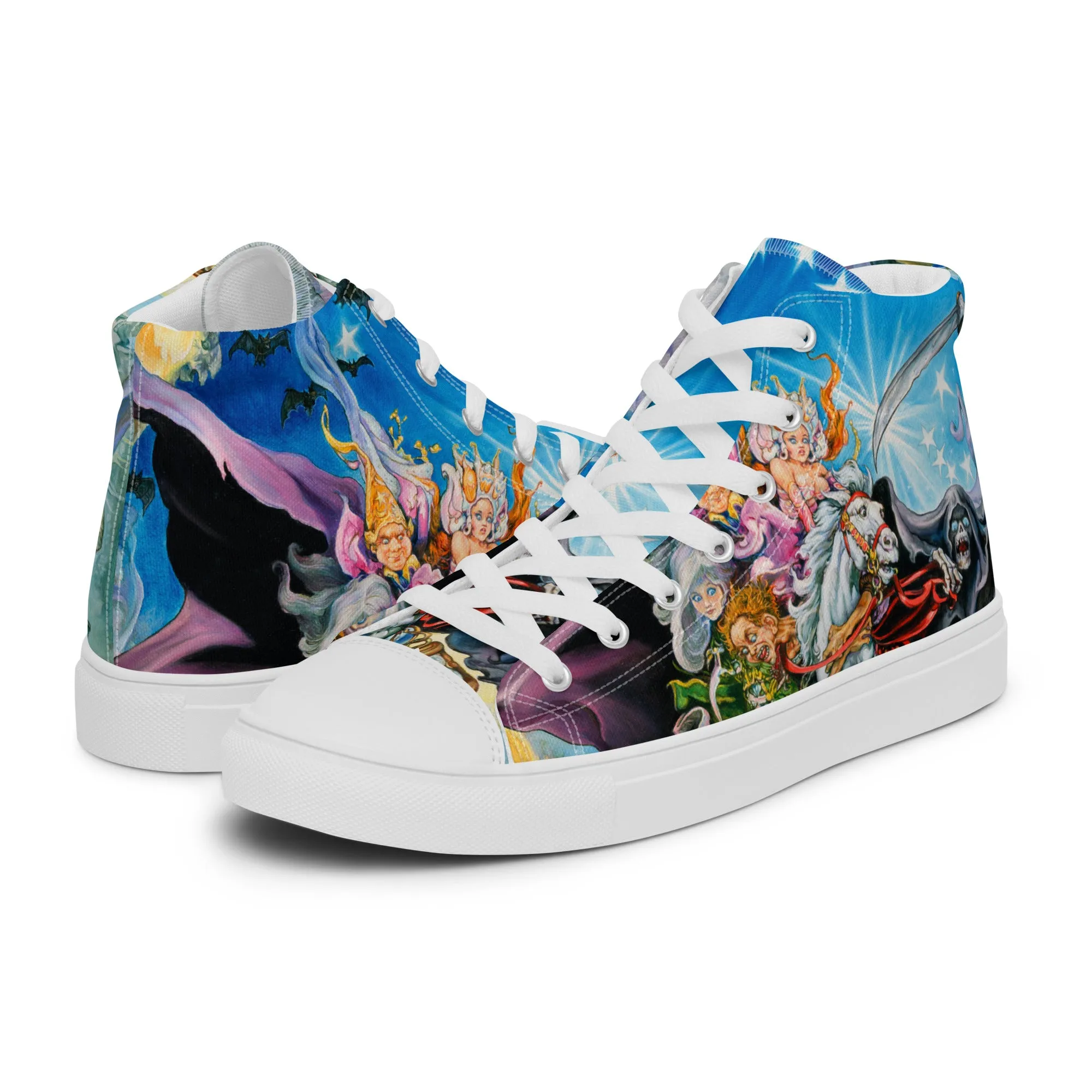 Urban Shift Mort Women??s High Top Canvas Shoes -  Free Shipping  *US SIZES SHOWN! USE CHART!