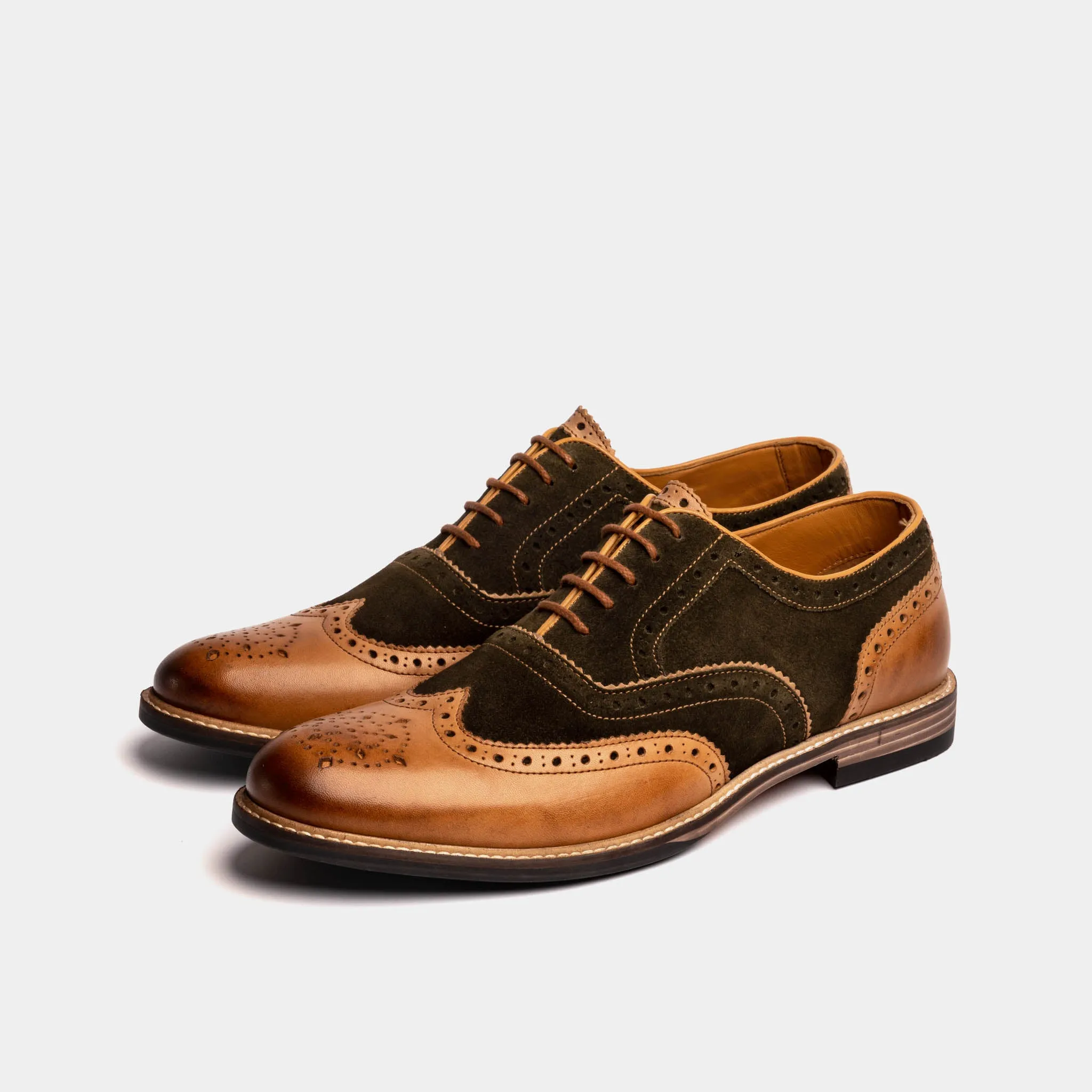 Lightweight Comfortable fit SHIREBURN // KHAKI & TAN