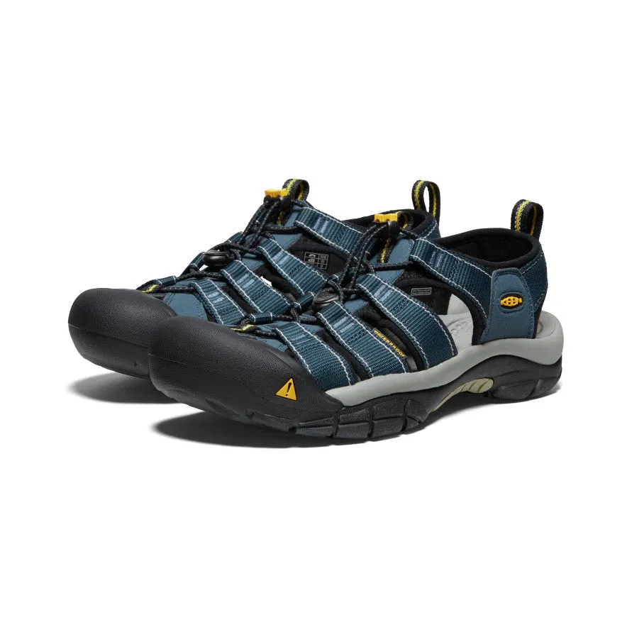 Men's Newport H2 Sandal Wide | Navy/Medium Grey Street Fitness Speed Focus