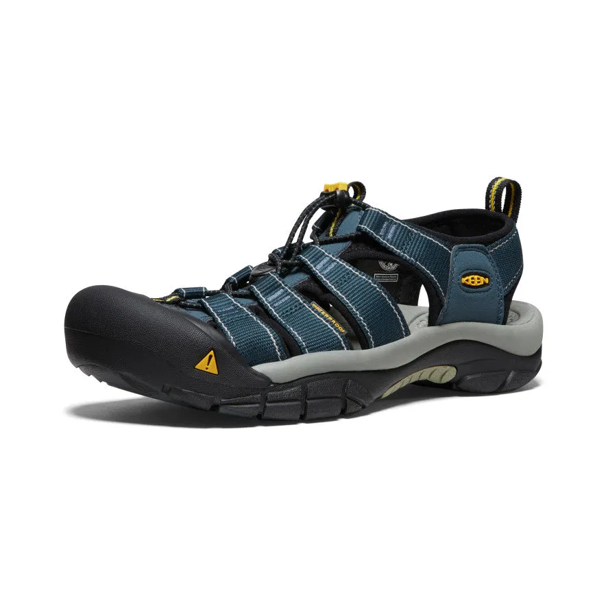 Men's Newport H2 Sandal Wide | Navy/Medium Grey Reinforced toe