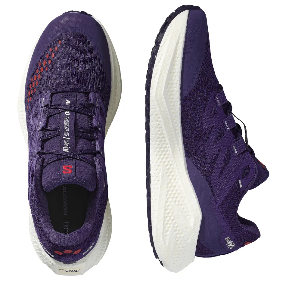 Salomon Women's Aeroglide 3 GRVL Running Shoes in Astral Aura/Vanilla Ice/Haute Red AW25 Youth