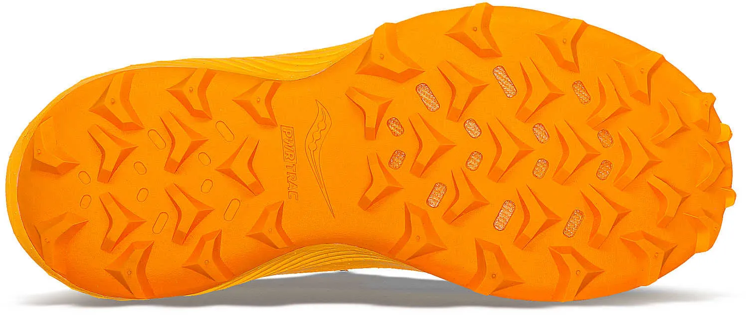 High   Performance Materials are chosen for breathability and endurance Saucony Endorphin Rift Womens Trail Running Shoes - Grey