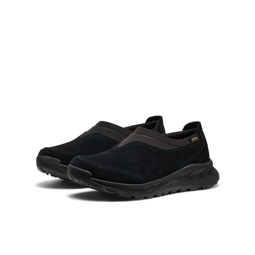 Good Traction Calm Tone Women's TTS Moc Waterproof Sneaker  |  Black/Black